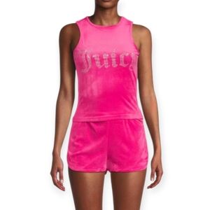 Juicy Couture Pink Velour Sleep Set Sz.L NWT